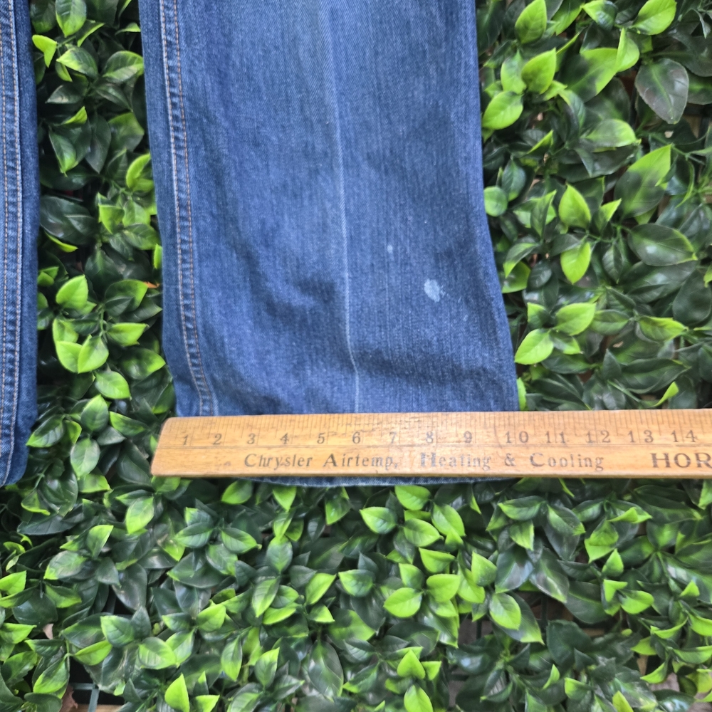 GAP Medium Blue High-Rise Flare Jeans - Picture 9 of 15
